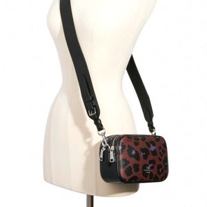 Coach Jes crossbody leopard